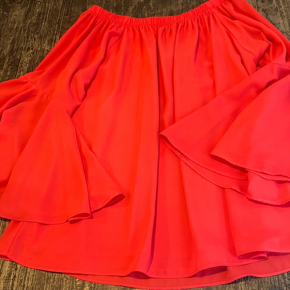 Michael Kors red stretch pants/jean. NWOT